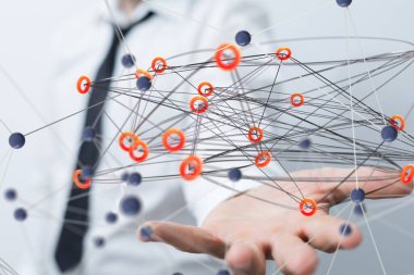 Dijital teknoloji geçmişi. Ağ bağlantısı noktaları ve çizgileri