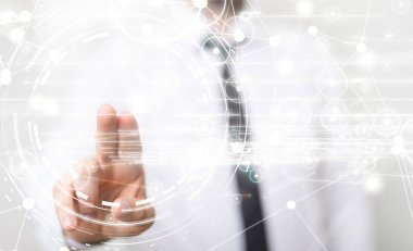 Büyük veri görselleştirmesi. Ağ bağlantısı yapısı