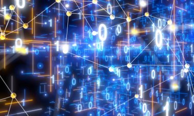 Yazılım, web geliştirme, programlama konsepti. Soyut Programlama