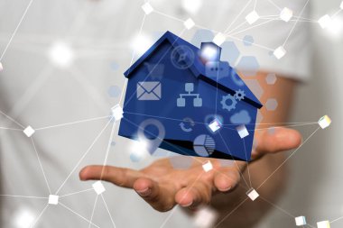 Iot home Telekomünikasyon ağı ve kablosuz mobil internet