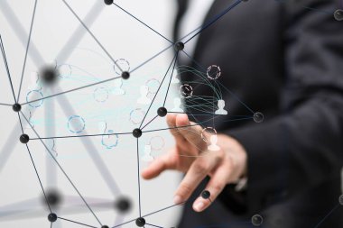 İnternet üzerinde bir ağ kullanarak fiziksel aygıtların soyut ağı