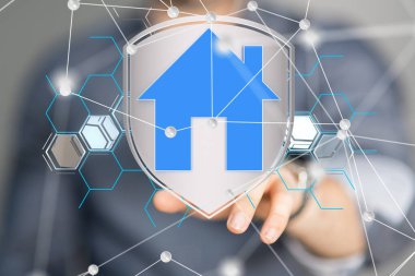 Ev verileri. Parçacıkları ve dijital verileri olan dijital siber uzay