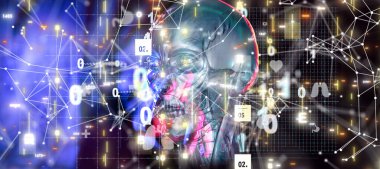 dijital tıbbi gelecek arayüzü 3B oluşturma