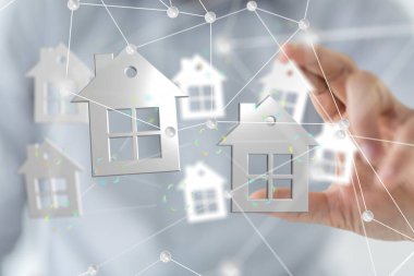 Iot home Telekomünikasyon ağı ve kablosuz mobil internet