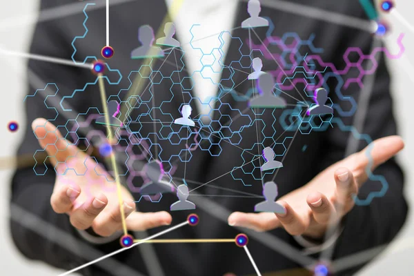 iletişim ağı dijital grup bağlantısı