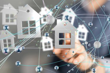 Akıllı ev ve gelecek konsepti