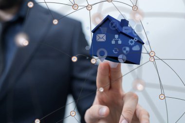 Iot home Telekomünikasyon ağı ve kablosuz mobil internet