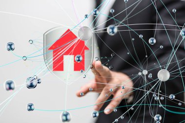 Iot home Telekomünikasyon ağı ve kablosuz mobil internet