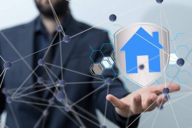 - Sinirsel ağ 3 boyutlu illüstrasyon. Büyük veri ve siber güvenlik