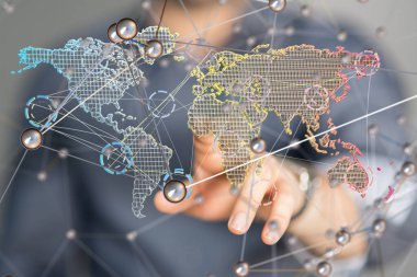 Dünya ekonomisinin yapısı, haberleşme ağı küresel