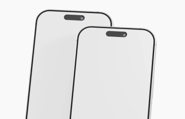 Modern akıllı telefon tasarımı teknoloji kavramları için yakın görünüm