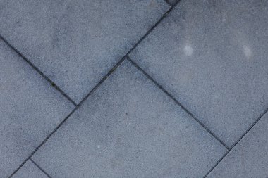 Geometrik Tasarımlı Dokulu Gri Taş Asfalt