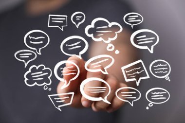 Uçan Sohbet Baloncuklarıyla Etkileşim