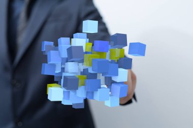 3D Veri Küpleri İcat Eden İşadamı