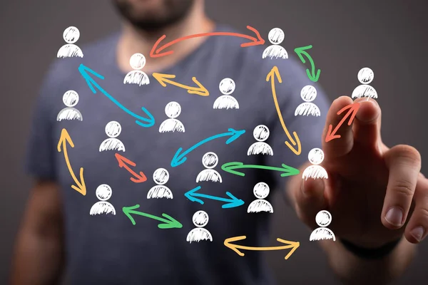 Ağ oluşturma, Bağlantılar, İşbirliği, Takım Çalışması, İş