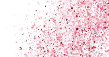 Yüzdelik Sembollü Pembe Konfeti Arkaplanı