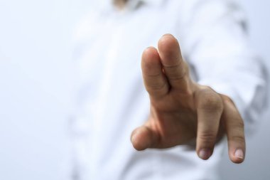 Yakın plan El Hareketi: Gösterme, Seçme, Seçme