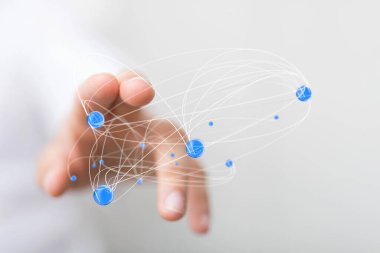 Küresel Ağ Bağlantısı El Dokunuşu