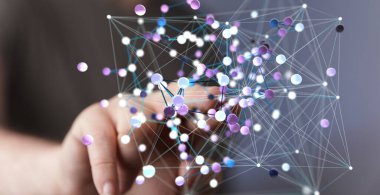 Global Ağ Bağlantısı: Dijital Düğümlerle El Etkileşimi