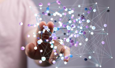 Global Ağ Bağlantısı: Dijital Düğümlerle El Etkileşimi