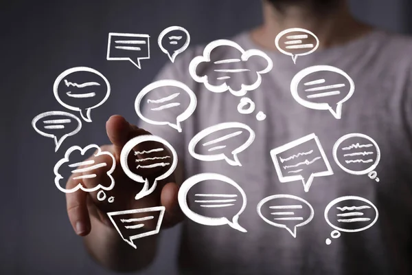 Dijital Konuşma Baloncuklarıyla Etkileşim