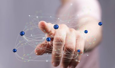 Global Ağ Bağlantısı: Dijital Düğümlerle El Etkileşimi