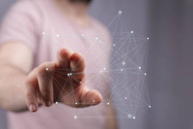 Dijital Ağ Bağlantısıyla El Etkileşimi