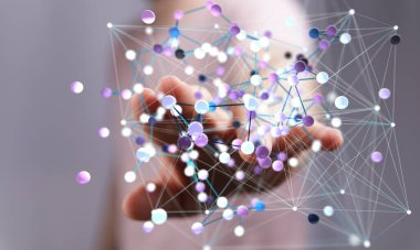 Global Ağ Bağlantısı: Dijital Düğümlerle El Etkileşimi