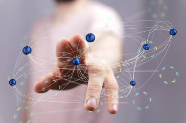 Global Ağ Bağlantısı: Dijital Düğümlerle El Etkileşimi