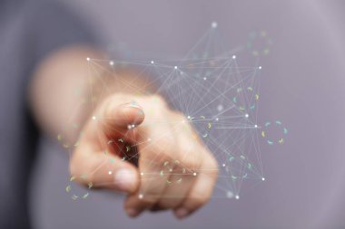 Dijital Ağ Bağlantısıyla El Etkileşimi