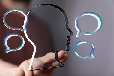 İletişim, Fikirler ve Düşünce Süreci Görselleştirmesi