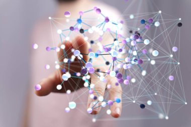 Ağ Veri Görselleştirmesiyle El Etkileşimi