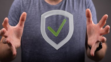 Güvenli Veri Koruması: Onaylanmış Kalkan Simgesi