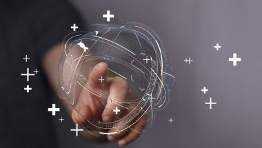 Dünyaya dokunmak: Dijital dünya el hareketi ile etkileşim konsepti