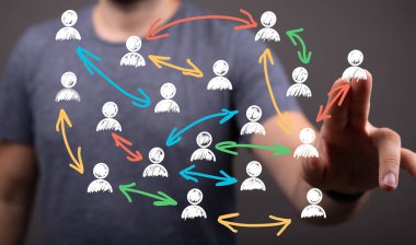 Global Ağ Bağlantısı: Çevrimiçi İnsanlar Etkileşimi