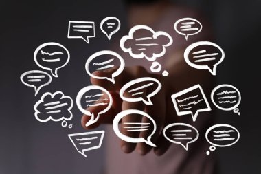 Yüzen Konuşma Baloncuklarıyla Etkileşim