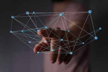 Noktalar el ve dijital ağa bağlanıyor, küresel bağlantı