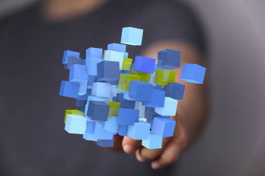 Soyut Veri Dijital Teknoloji Konseptini Engelliyor