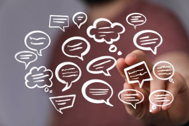 Dijital Konuşma Baloncuklarıyla Etkileşim