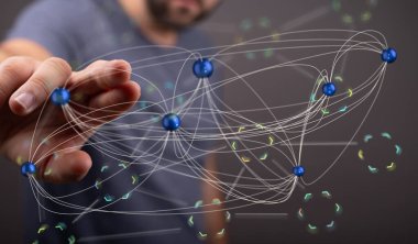 Genel Ağ Bağlantısı ve Veri Akışı Görselleştirmesi