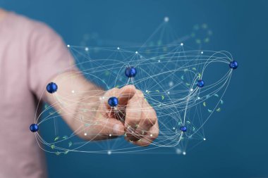 Global Ağ Bağlantısı: Dijital Düğümlerle El Etkileşimi