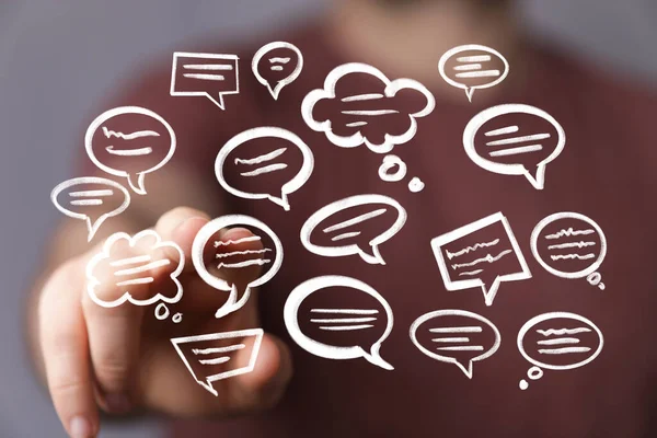 Dijital Konuşma Baloncuklarıyla Etkileşim