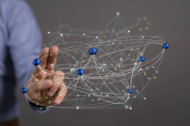 Küresel Ağ Bağlantısı ve Veri Değişimi Görselleştirmesi