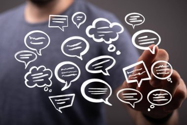 Dijital Konuşma Baloncuklarıyla Etkileşim