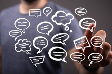 Dijital Konuşma Baloncuklarıyla Etkileşim