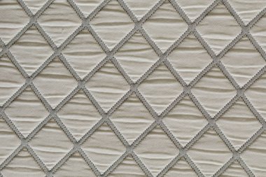 Bej Elmas desenli kumaş dokusu