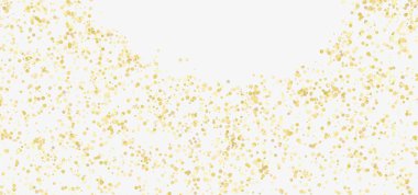 Altın Parıldayan Konfeti Arkaplanı