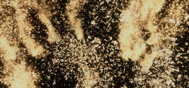 Altın Parıldayan Parçacıklar Soyut Arkaplan