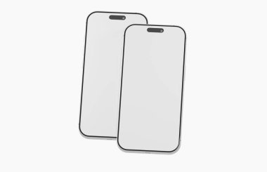 Modern Teknoloji ve Yenilik Gösteren Minimalist Smartphone Mocupları