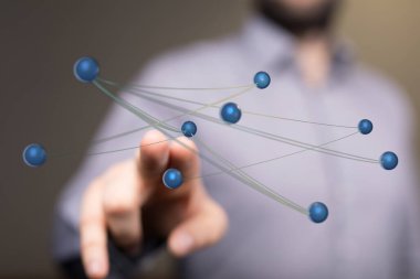 Dijital ağ bağlantısı, gelecek, küresel iletişim, teknoloji